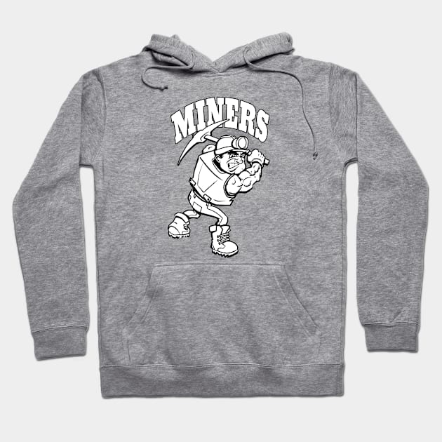 Miner Mascot Hoodie by Generic Mascots